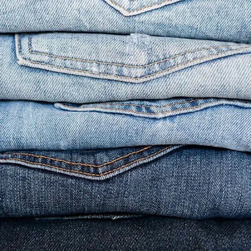 Crafted from denim